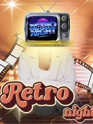 Bollywood Retro Night poster