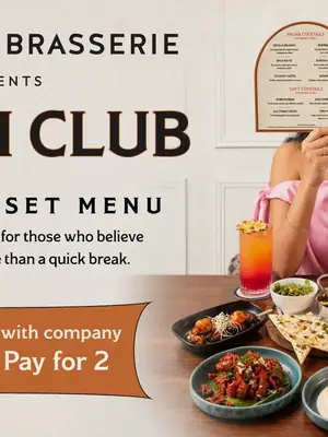 Bombay Brasserie Lunch Club poster