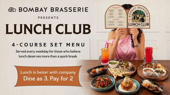 Bombay Brasserie Lunch Club poster