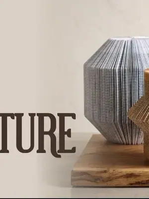 Book Sculpture poster