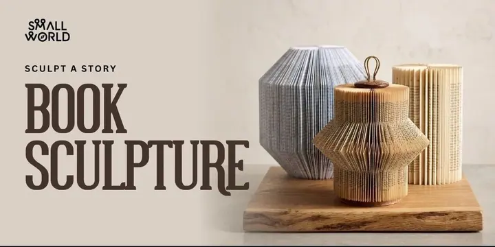 Book Sculpture poster