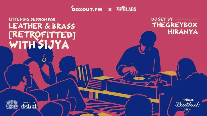 Boxout.fm x Gully Labs Listening Session with Sijya poster