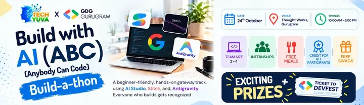 Build with AI: ABC (Anybody Can Code) poster