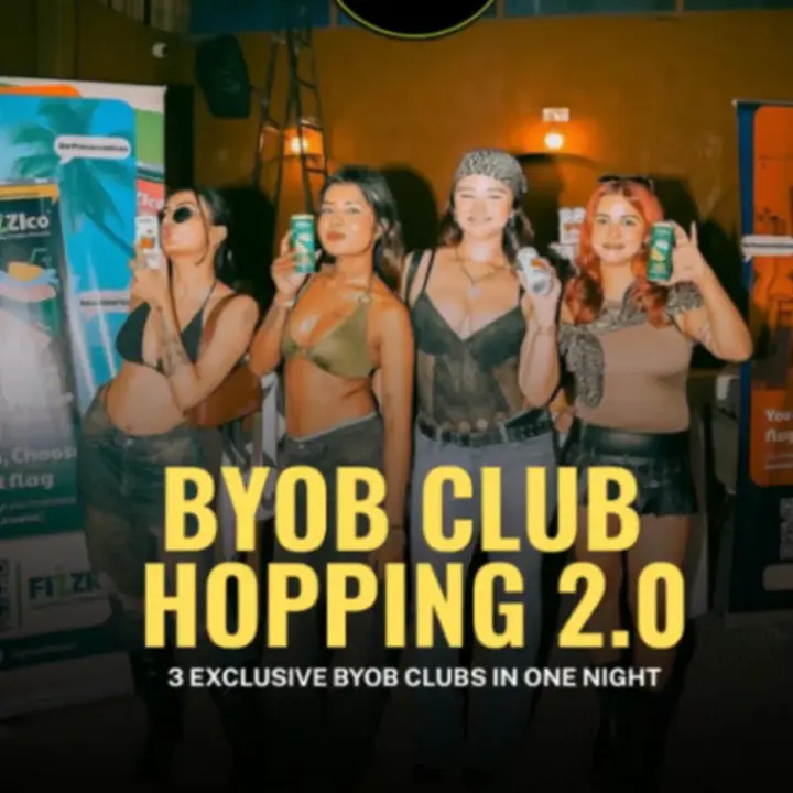 Byob Club Hopping poster