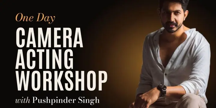 Camera Acting Workshop poster