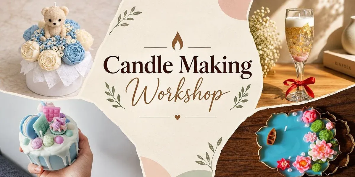 Candle Making Workshop: South Delhi