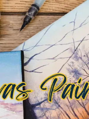 Canvas Painting poster