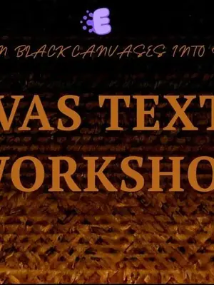 Canvas Texture Workshop poster