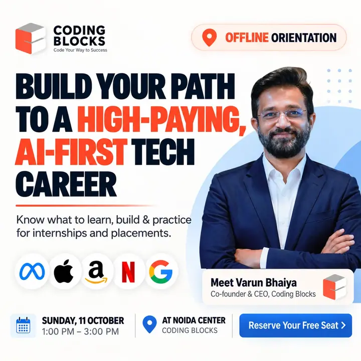 Career Guidance with Varun Kohli: Your Roadmap to High-Paying AI-First Tech Careers poster