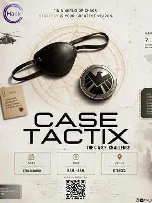 CASE TACTIX | AVINYA'26 poster