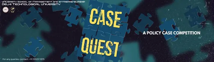 CaseQuest 2026: A Policy Case Competition poster