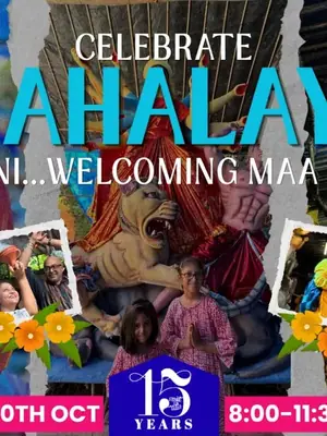 Celebrate Mahalaya: Welcoming the Divine Maa Durga poster