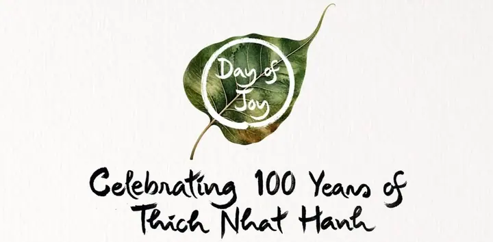 Celebrating 100 Years of Thich Nhat Hanh poster