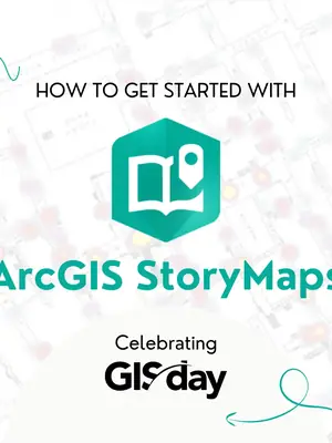 Celebrating GIS Day with ArcGIS StoryMaps poster