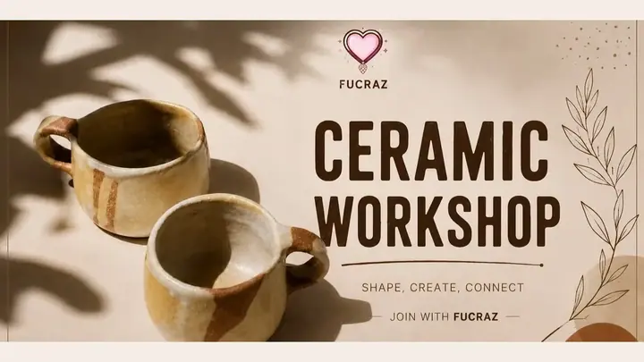 Ceramic Workshop poster