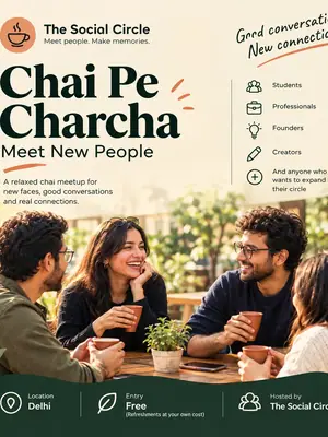 Chai Pe Charcha: Meet New People poster
