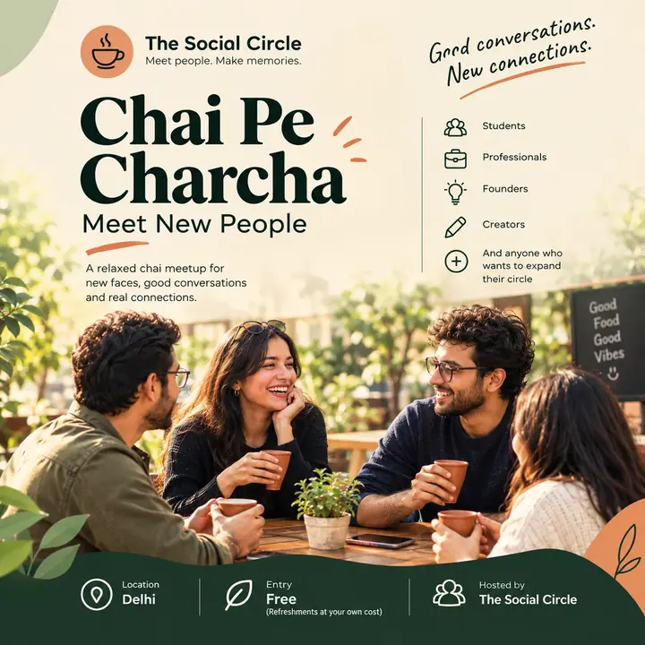 Chai Pe Charcha: Meet New People poster