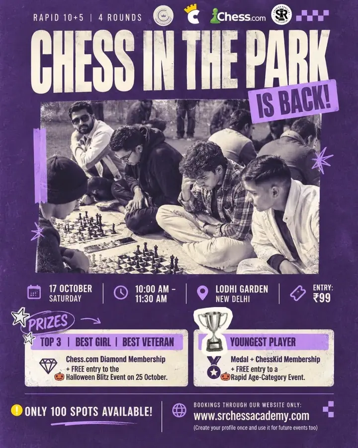 Chess in the Park poster