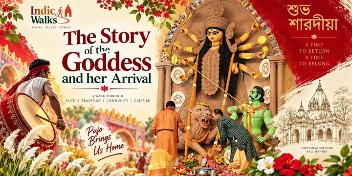 Chittaranjan Park Durga Puja Pandal Hopping poster
