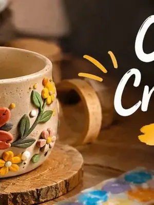 Clay Crafting on Mug Workshop poster