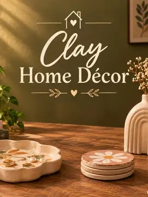 Clay Home Décor Workshop poster