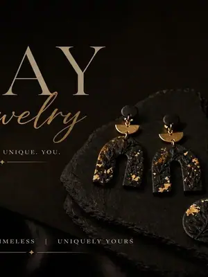 Clay Jewelry Workshop poster