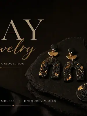 Clay Jewelry Workshop poster