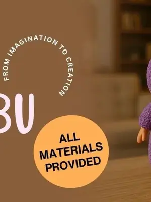 Clay Labubu Doll poster