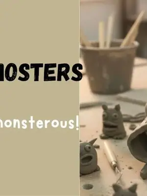 Clay Mini Monsters poster