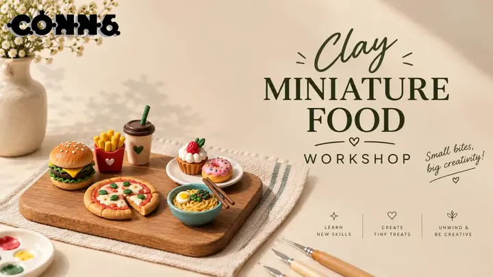 Clay Miniature Food poster