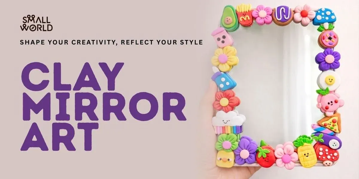 Clay Mirror Art poster