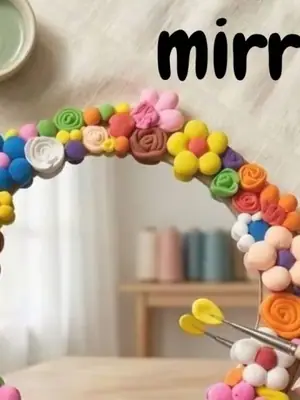 Clay Mirror Art Workshop by Artatrisk poster
