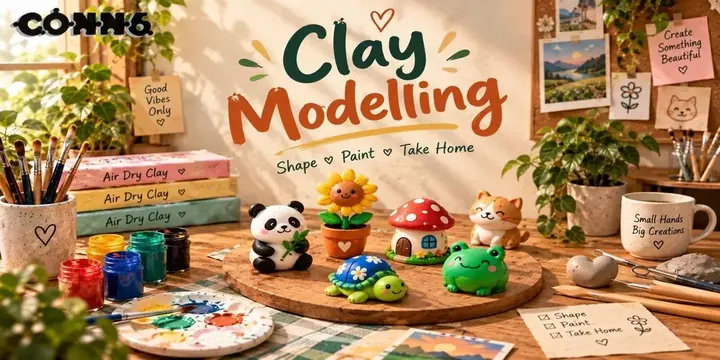 Clay Modelling Workshop poster