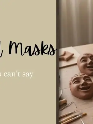 Clay Mood Mask poster