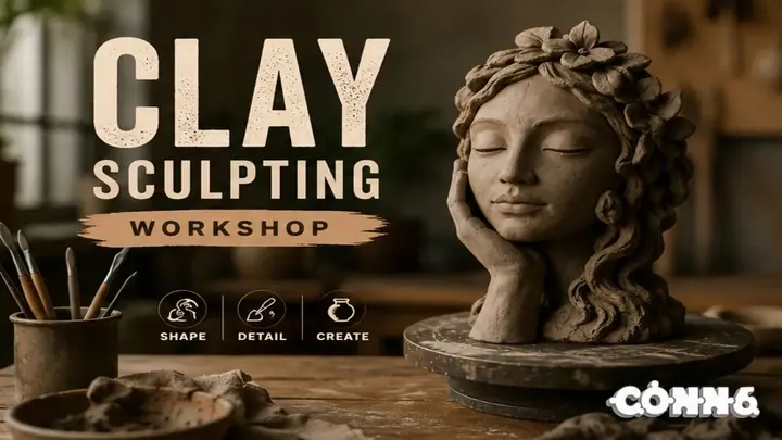 Clay Sculpting Workshop poster