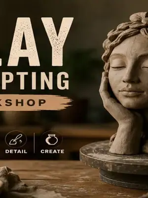 Clay Sculpting Workshop poster