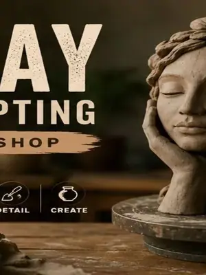Clay Sculpting Workshop poster