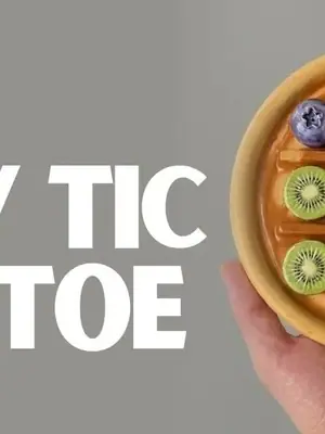 Clay Tic Tac Toe poster