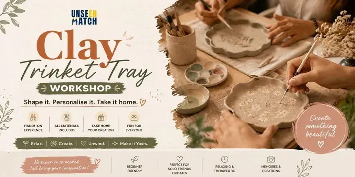 Clay Trinket Tray Workshop poster
