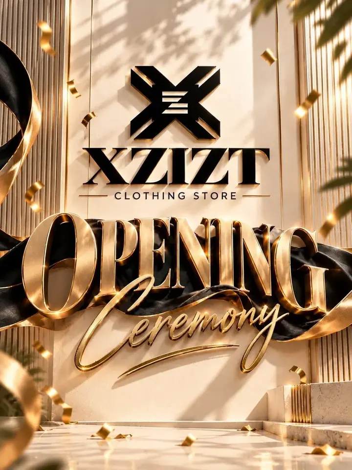 Clothing Store Opening poster