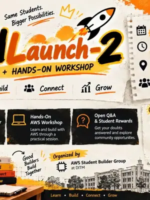 CloudLaunch - 2 | AWS Builder Center Hands-On Workshop poster