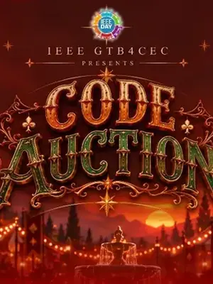Code Auction poster