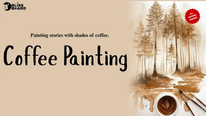 Coffee Painting Workshop poster