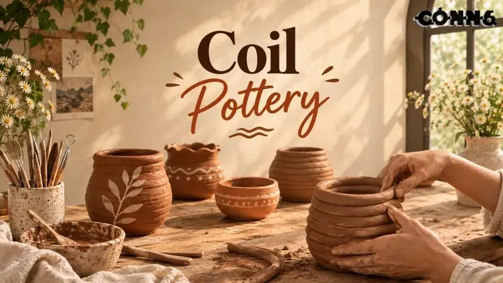 Coil Pottery Workshop poster