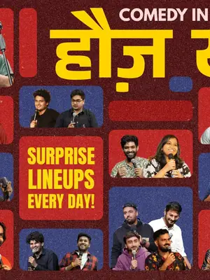 Comedy In Hauz Khas: A Multi Comic Lineup Show poster