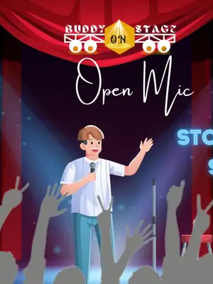 Comedy, Poetry, Singing and Storytelling Open Mic poster