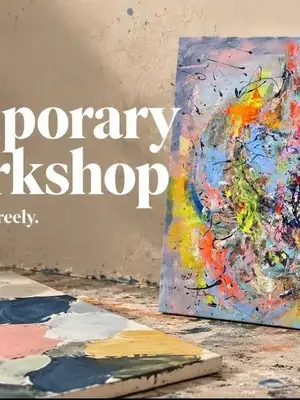 Contemporary Art Workshop poster