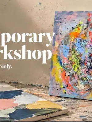 Contemporary Art Workshop poster