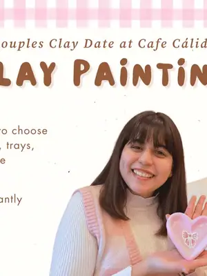 Couples Clay Date at Cafe Cálido poster