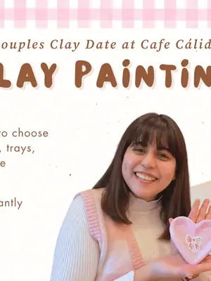 Couples Clay Date at Cafe Cálido poster